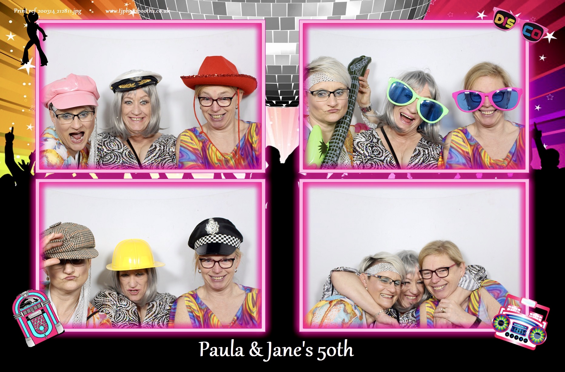 Paula & Jane's 50th | View more photos from the event at gallery.tjphotobooths.co.uk/u/TJPhotobooths/Paula-Janes-50th
